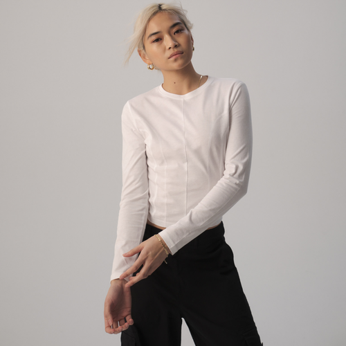 Cozi Sculpted Long Sleeve T-Shirt Cozi