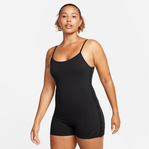 Женские леггинсы для тренировок Nike NSW Onepiece Tape из хлопка и полиэстера с эластичным поясом Nike