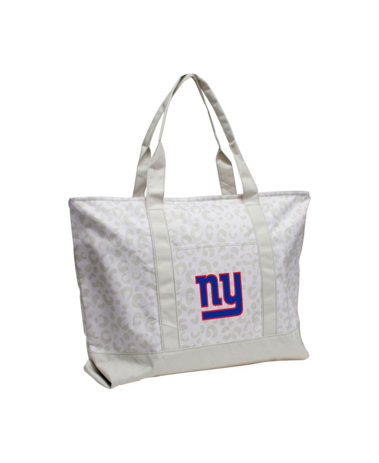 Сумка тоут Logo Brands New York Giants Leopard Pattern Logo Brand