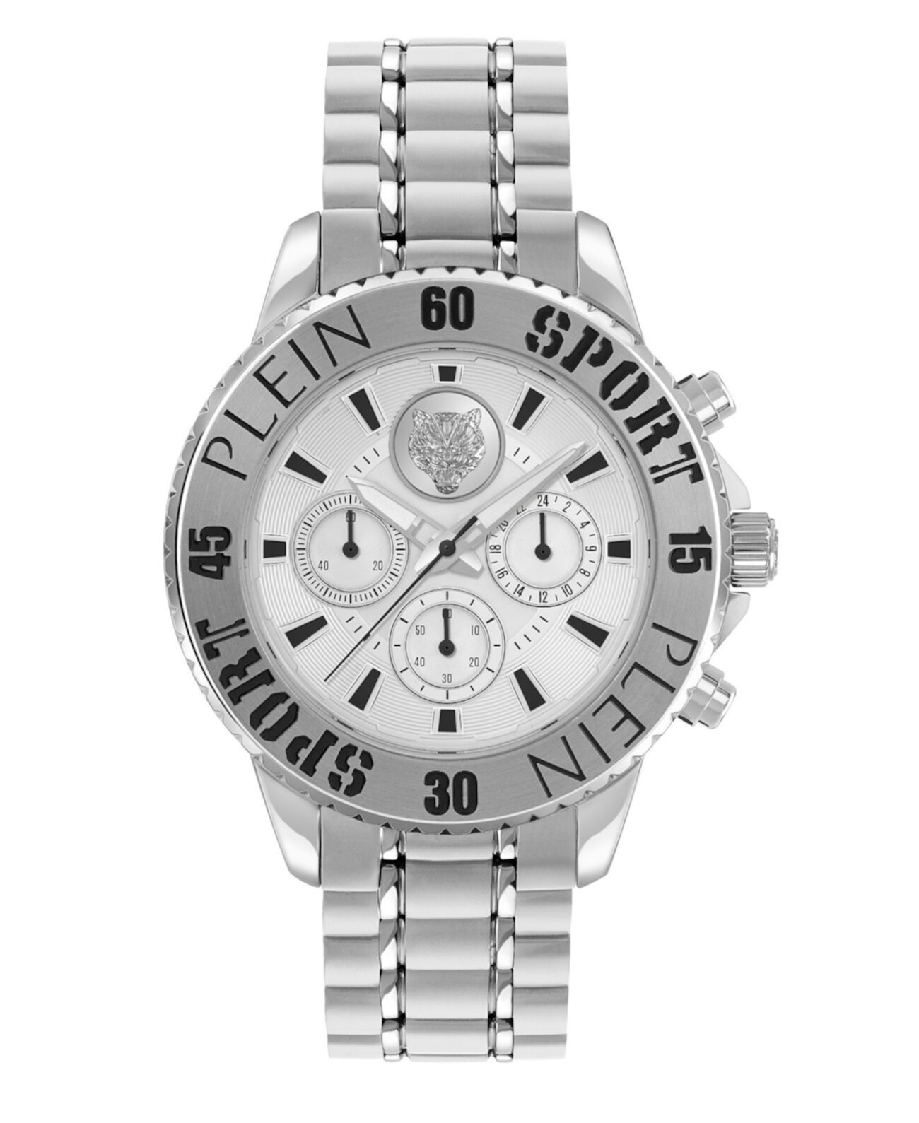 Смарт часы Plein Sport Men's Glam Chrono Chronograph Quartz 44MM Plein Sport