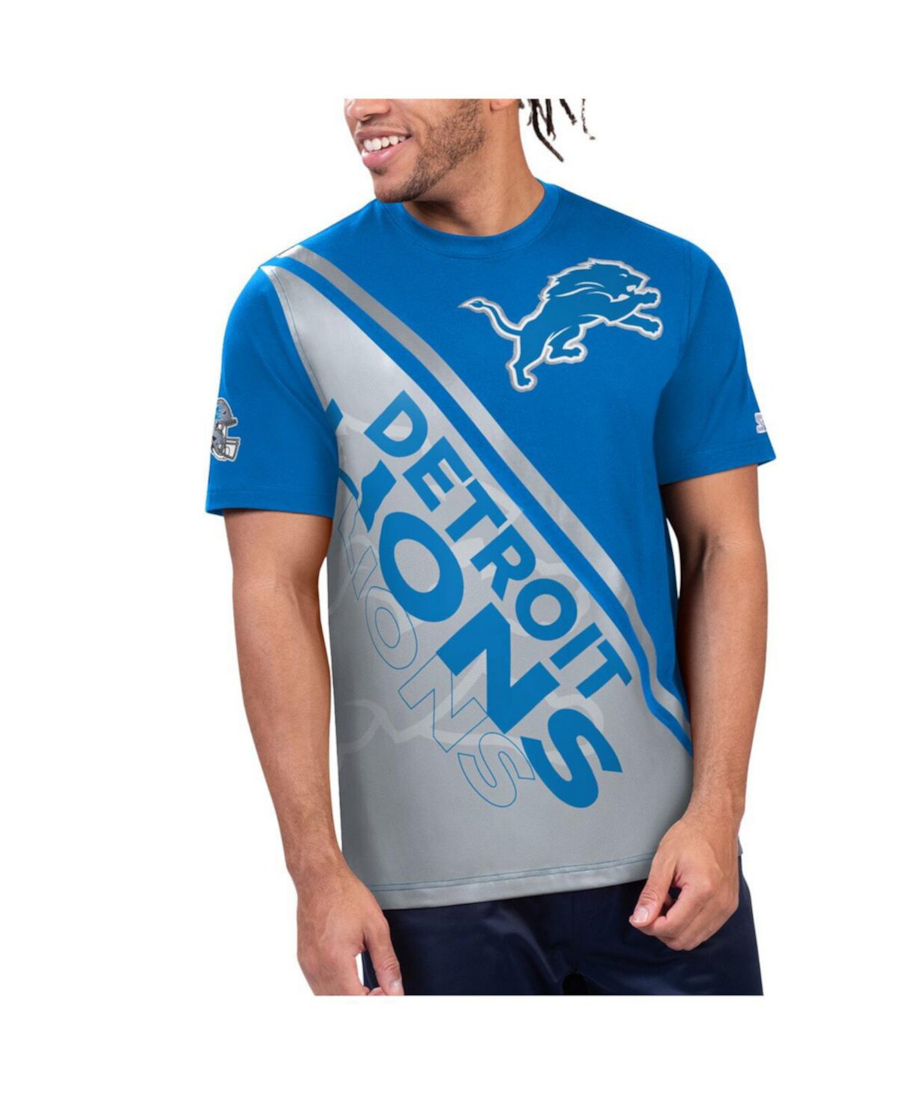 Мужская Джерси Starter Detroit Lions Finish Line Extreme Starter