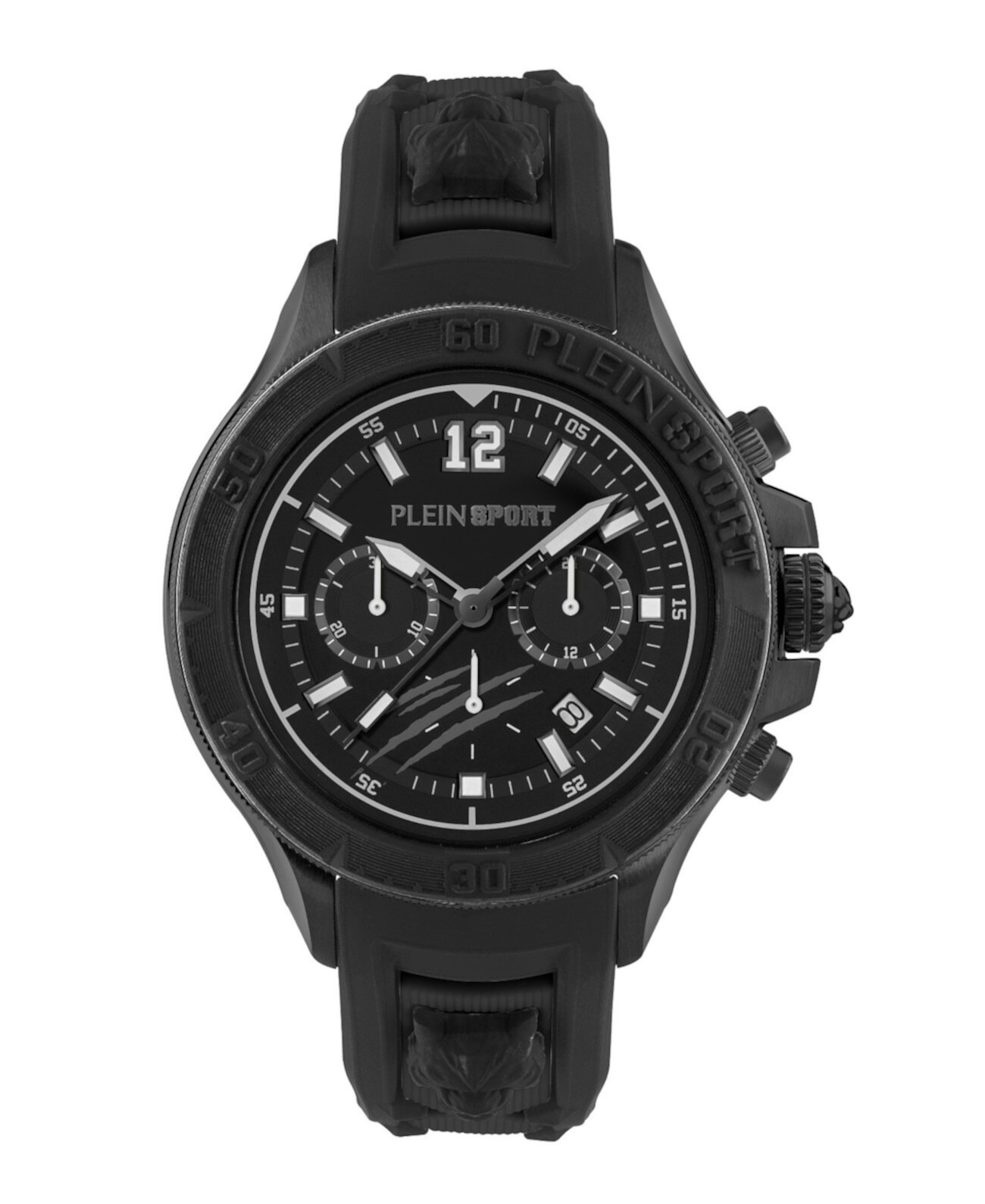 Смарт часы Plein Sport Men's Warrior Tech Chronograph Date Quartz 47.5MM Plein Sport