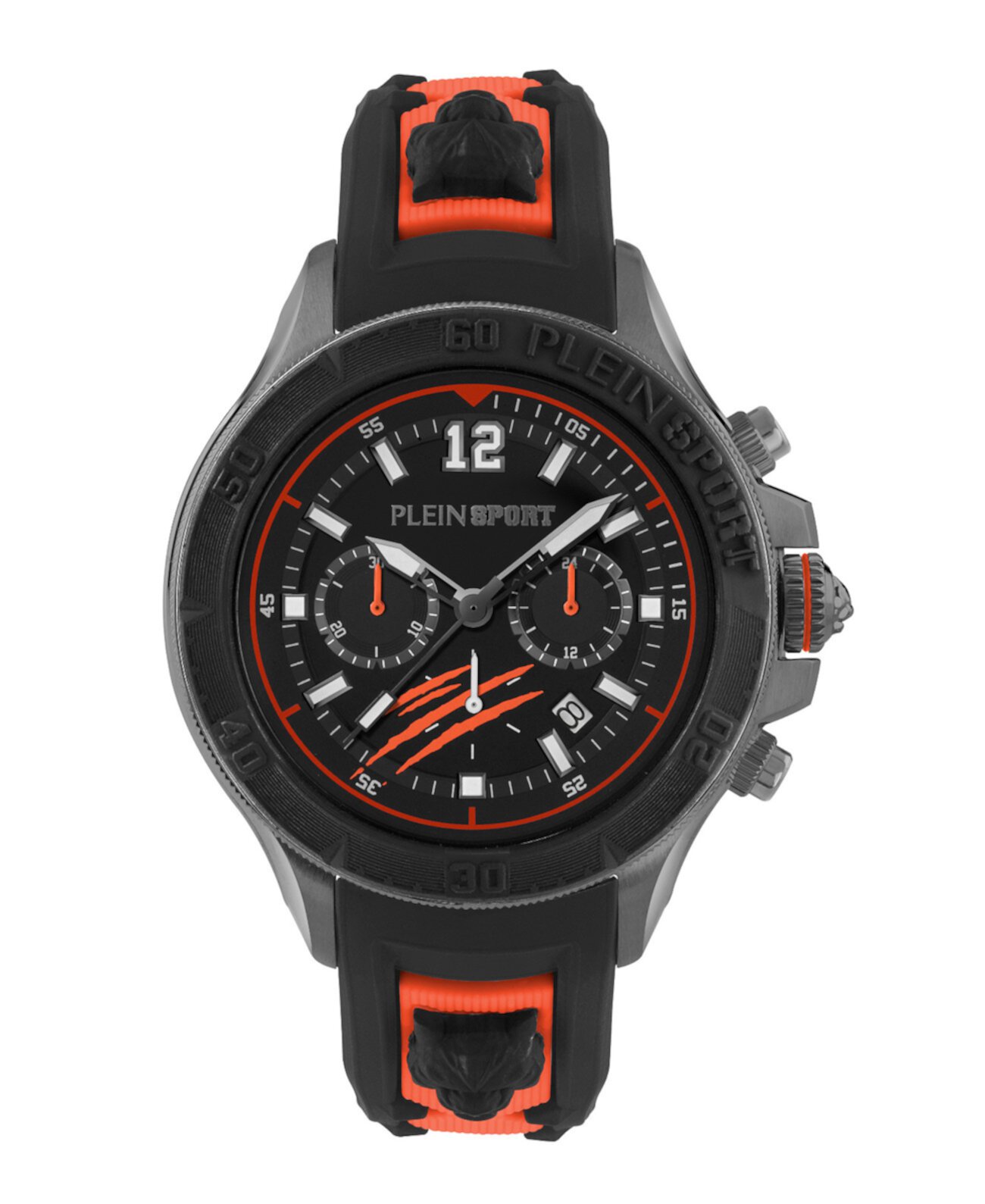 Смарт часы Plein Sport Men's Warrior Tech Chronograph Date Quartz 47.5MM Plein Sport