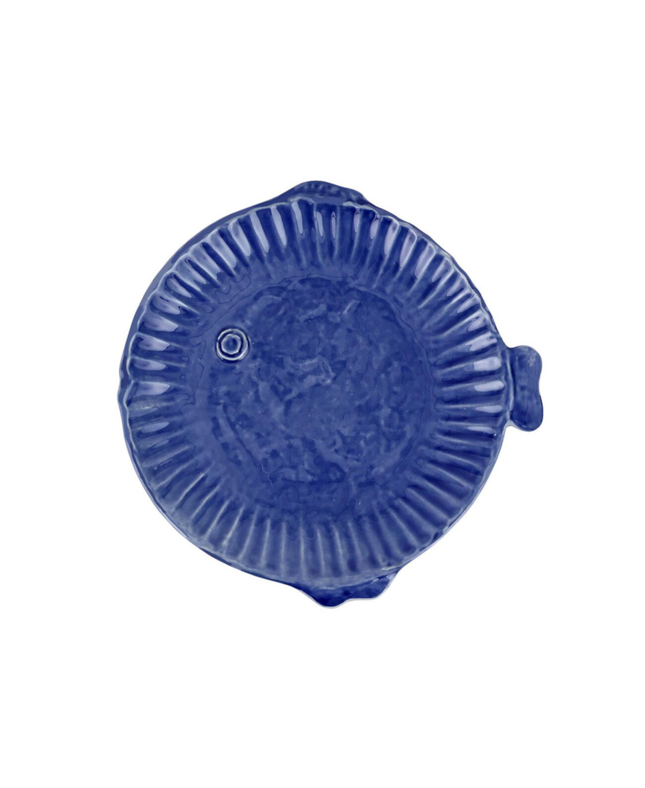 Pesce Serena Cobalt Salad Plate VIETRI