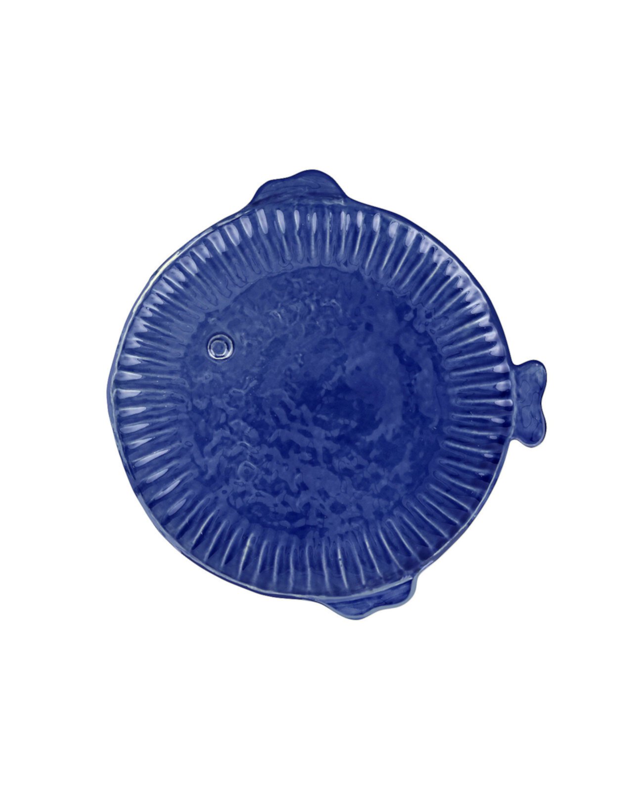 Pesce Serena Cobalt Dinner Plate VIETRI