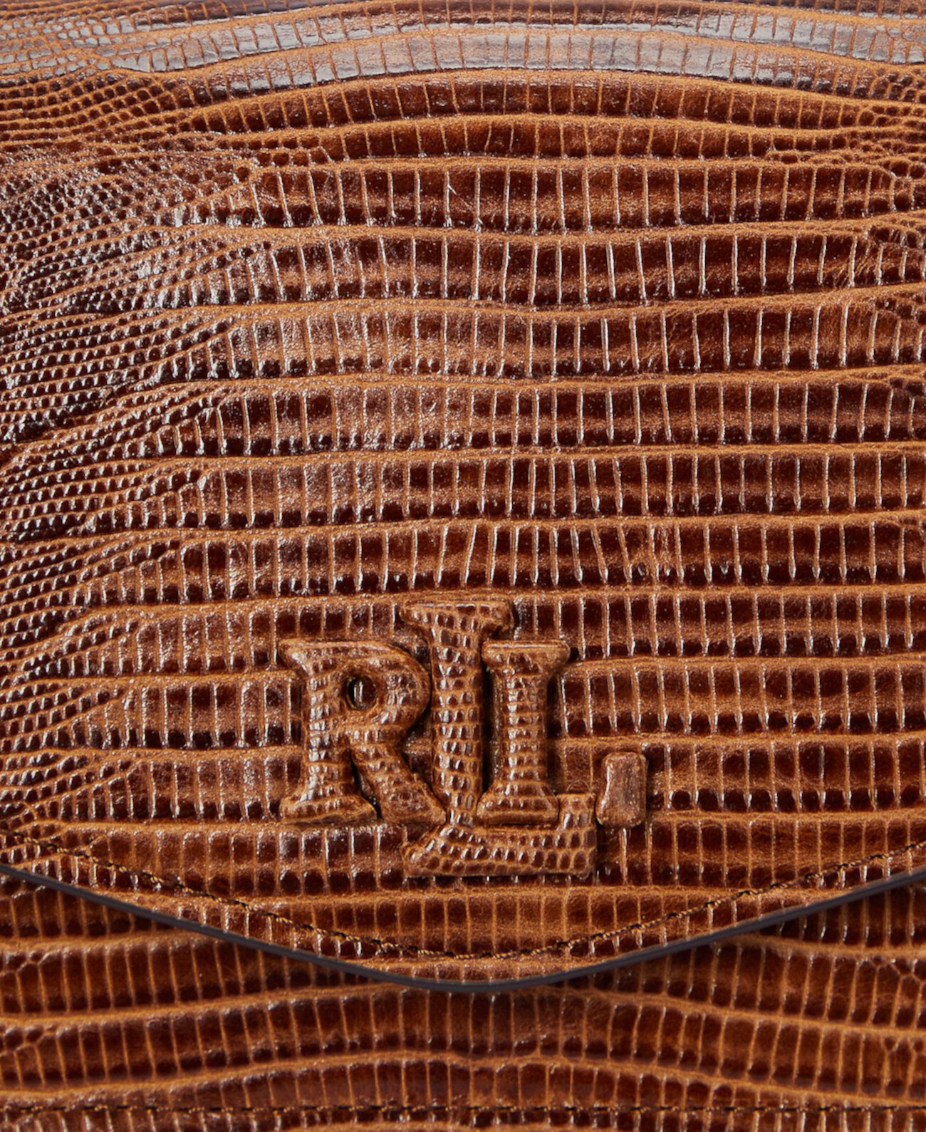 Сумка через плечо LAUREN Ralph Lauren Lizard-Embossed Leather Small Sawyer LAUREN Ralph Lauren