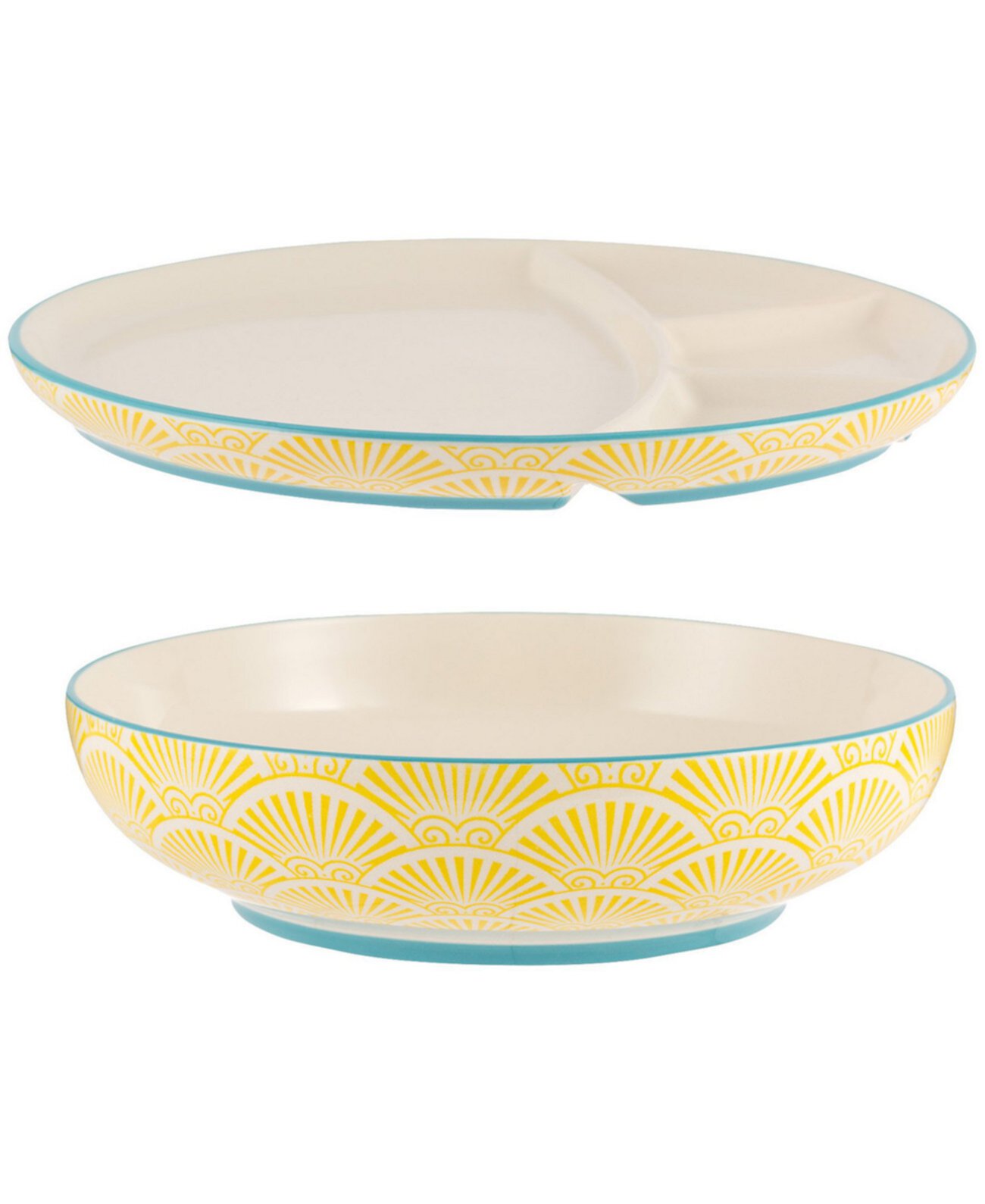 World Foods Multi-Cuisine Bowl Plate Set Typhoon