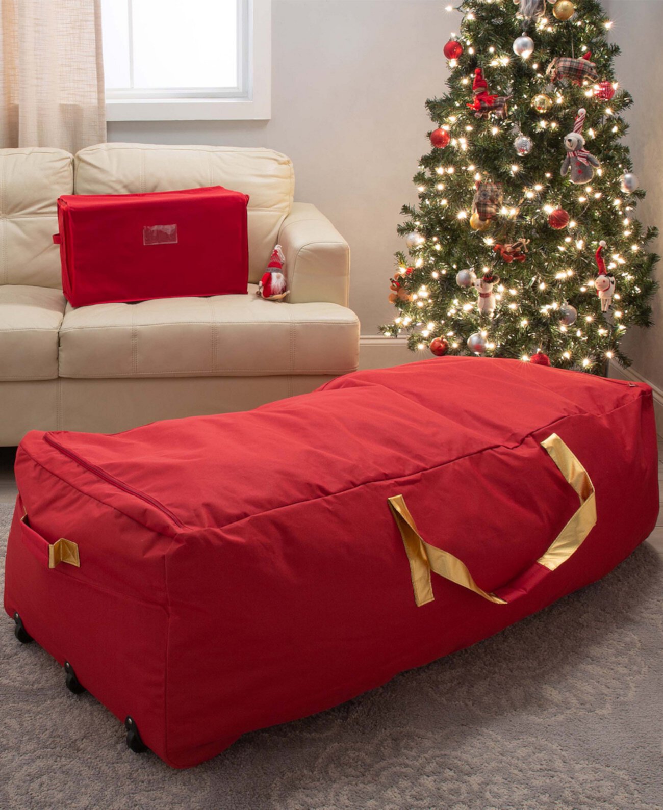The Holiday Collection Storage Bag with Wheels Simplify
