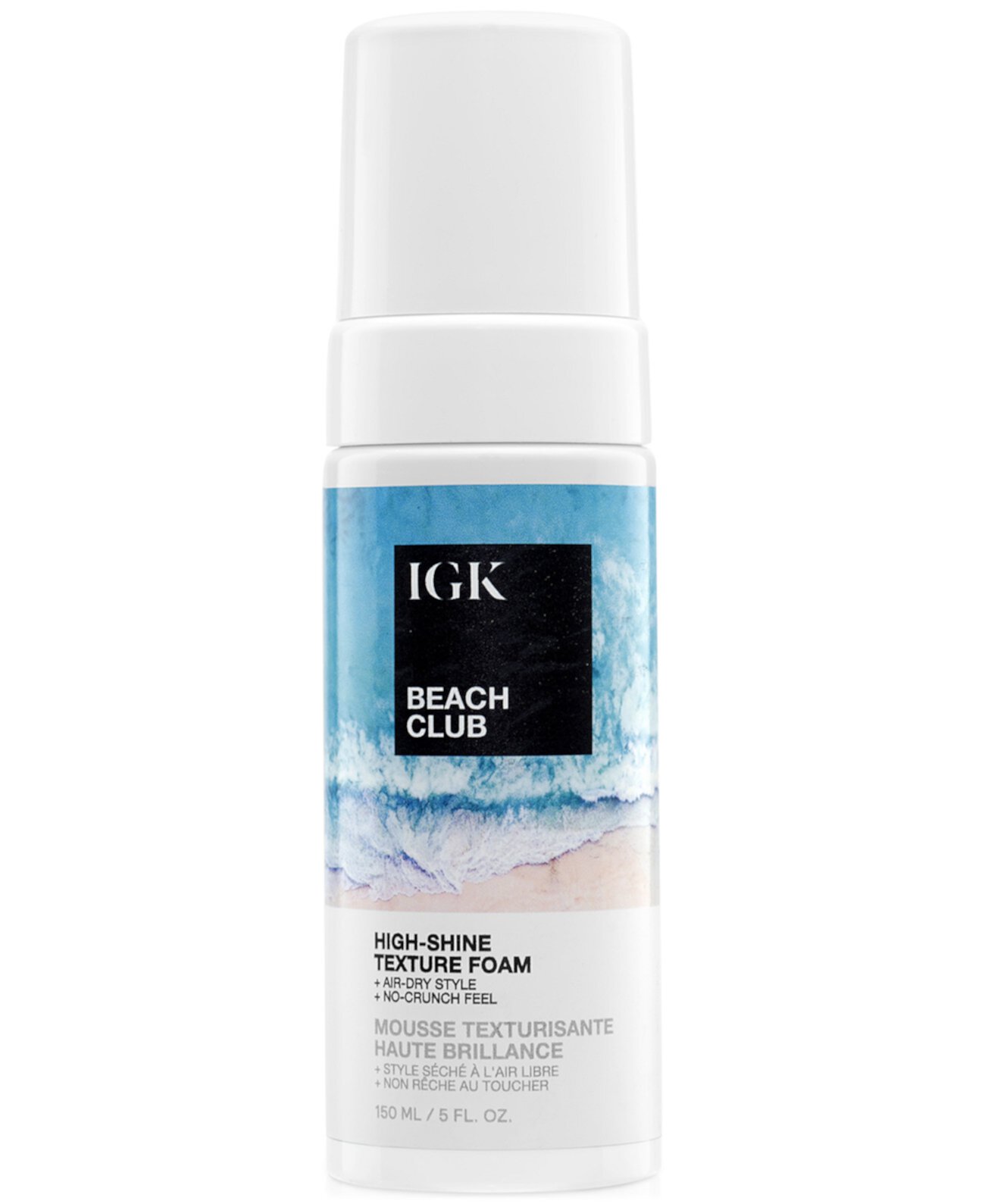 Beach Club High-Shine Texture Foam IGK Hair