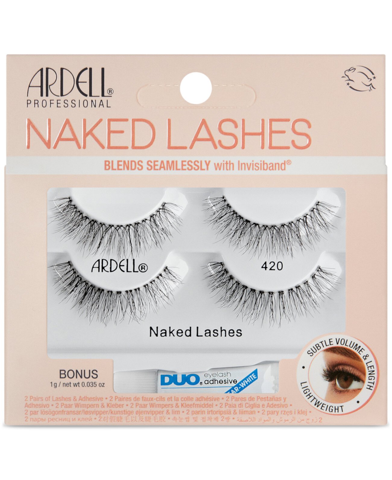 Naked Lashes #420 - 2 Pairs ARDELL