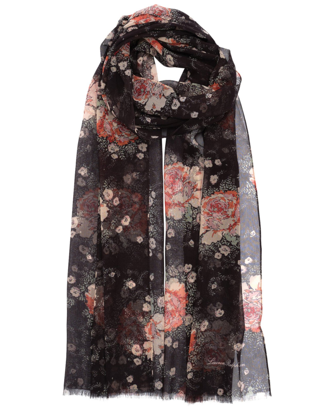 rose floral oblong scarf LAUREN Ralph Lauren
