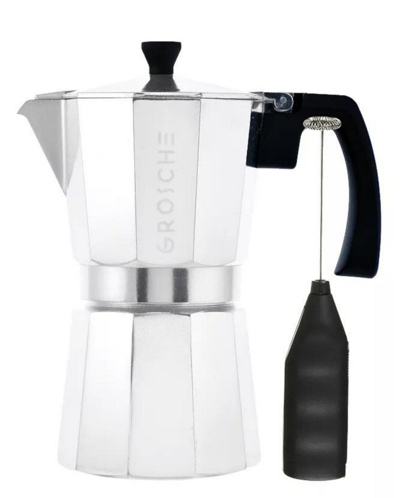 Milano Cafe Bliss: Moka Pot Frother Duo Grosche