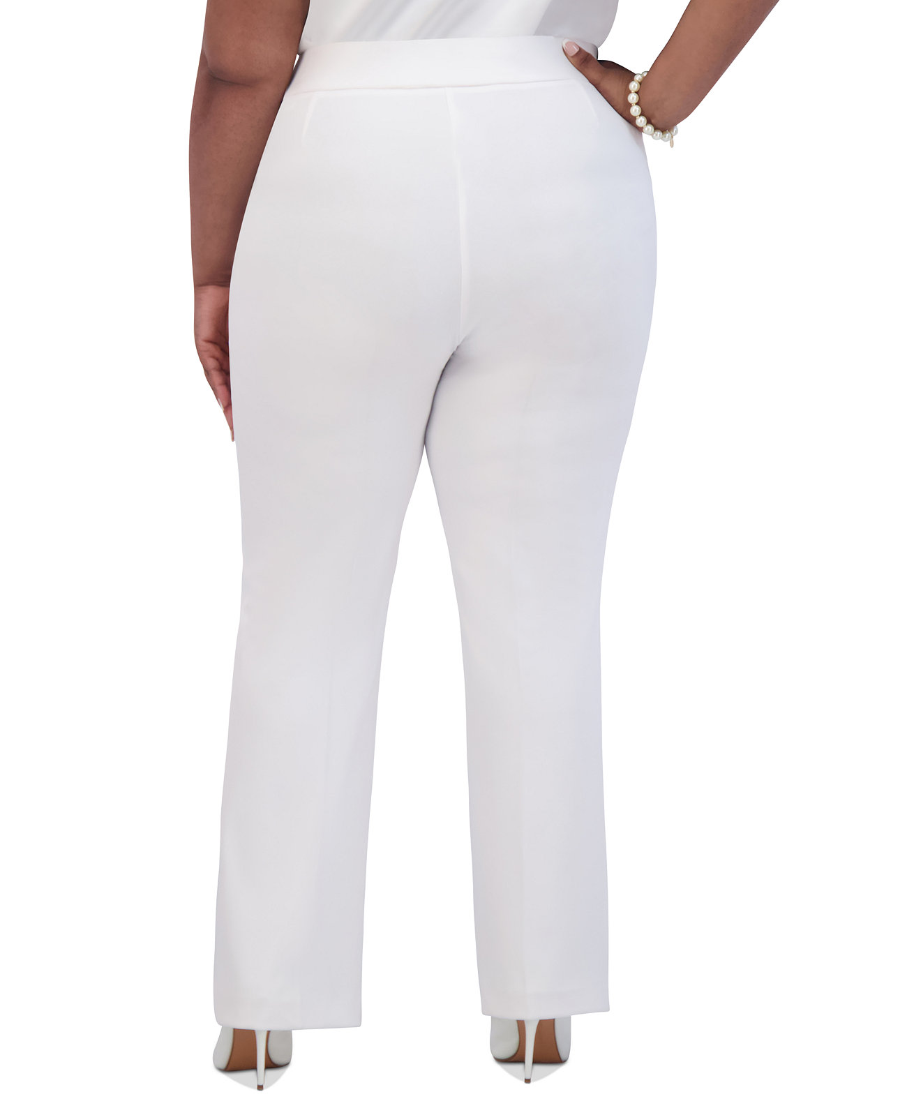 Женские Повседневные брюки Kasper High-Rise Pull-On Flare Pants Kasper