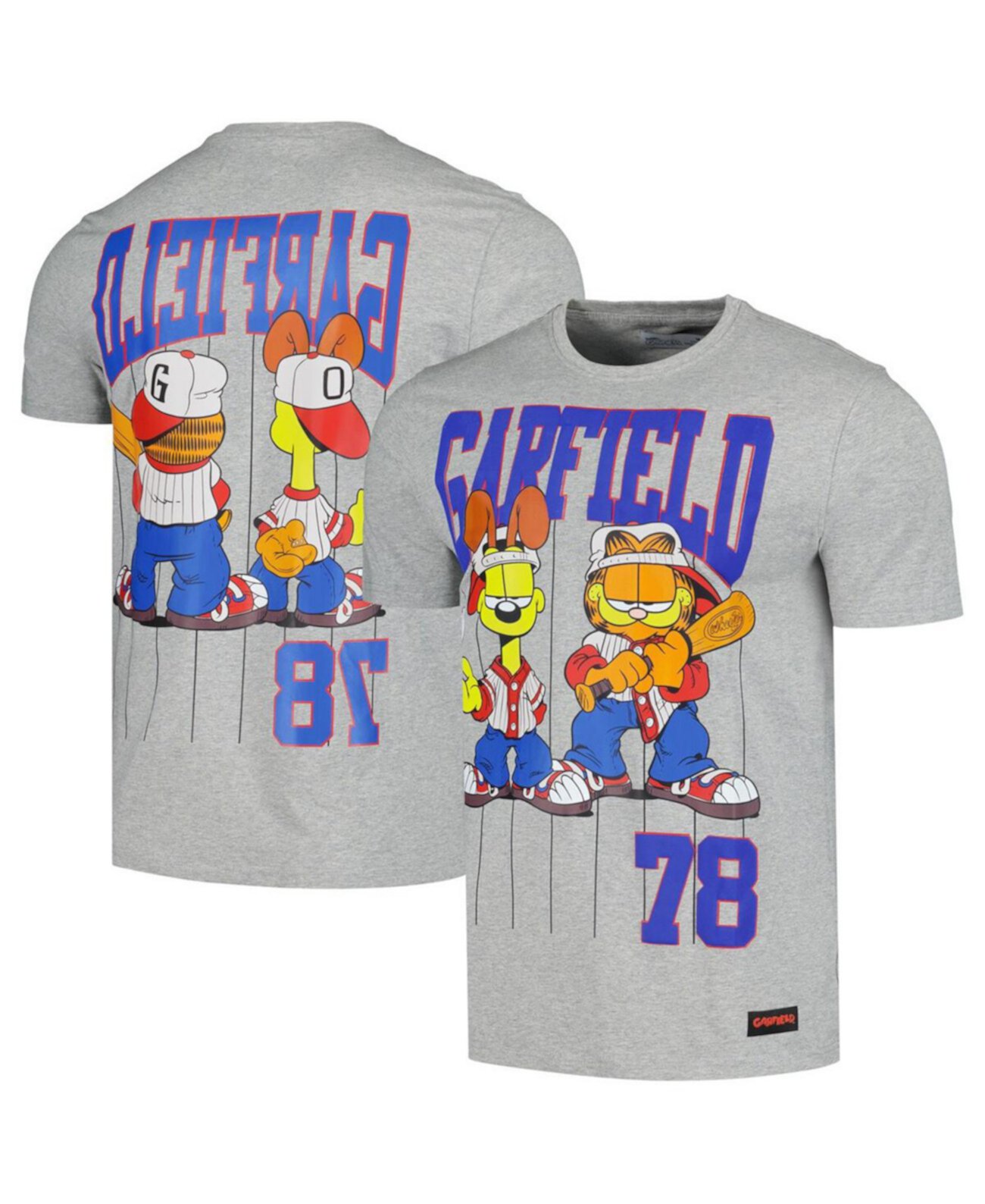 Men's & Women's Heather Gray Garfield '78 T-Shirt Freeze Max