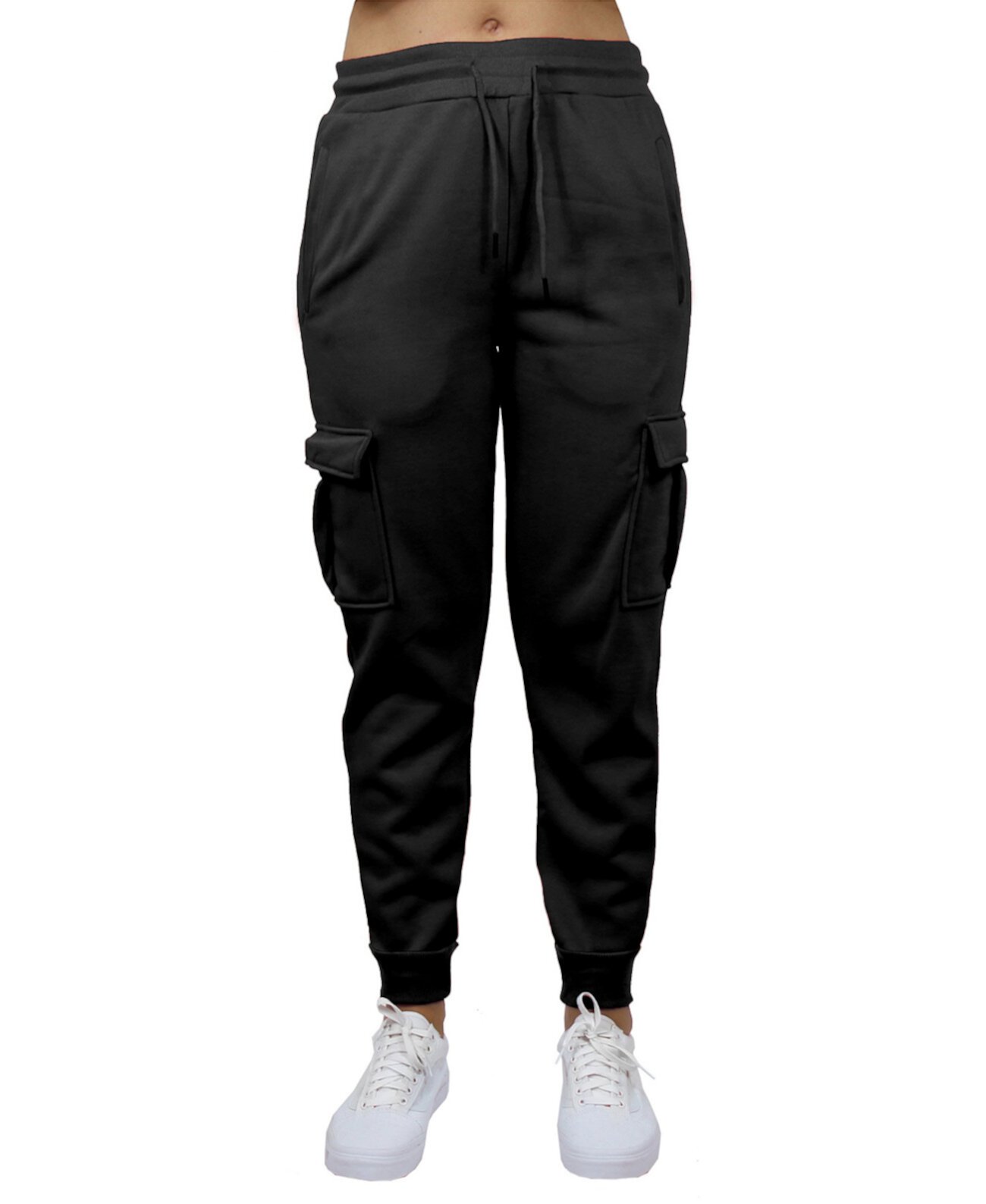 Women's Heavyweight Loose Fit Fleece-Lined Cargo Jogger Pants Carol Vee