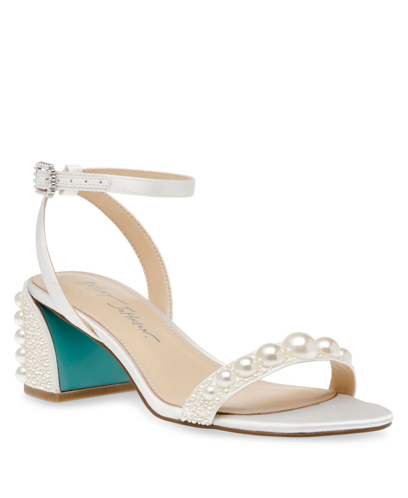 Женские Лодочки Betsey Johnson Tina Pearl Block Low Betsey Johnson