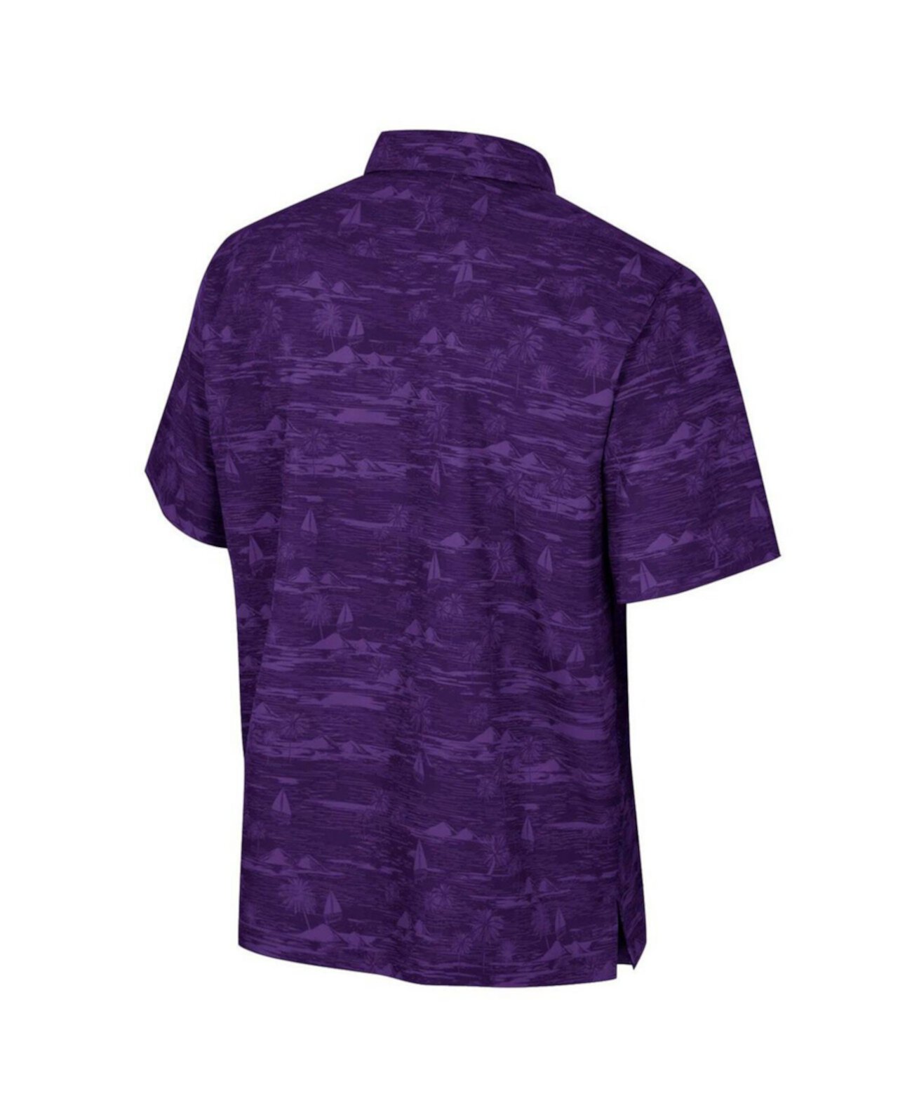 Men's Purple LSU Tigers Ozark Button-Up Shirt Colosseum