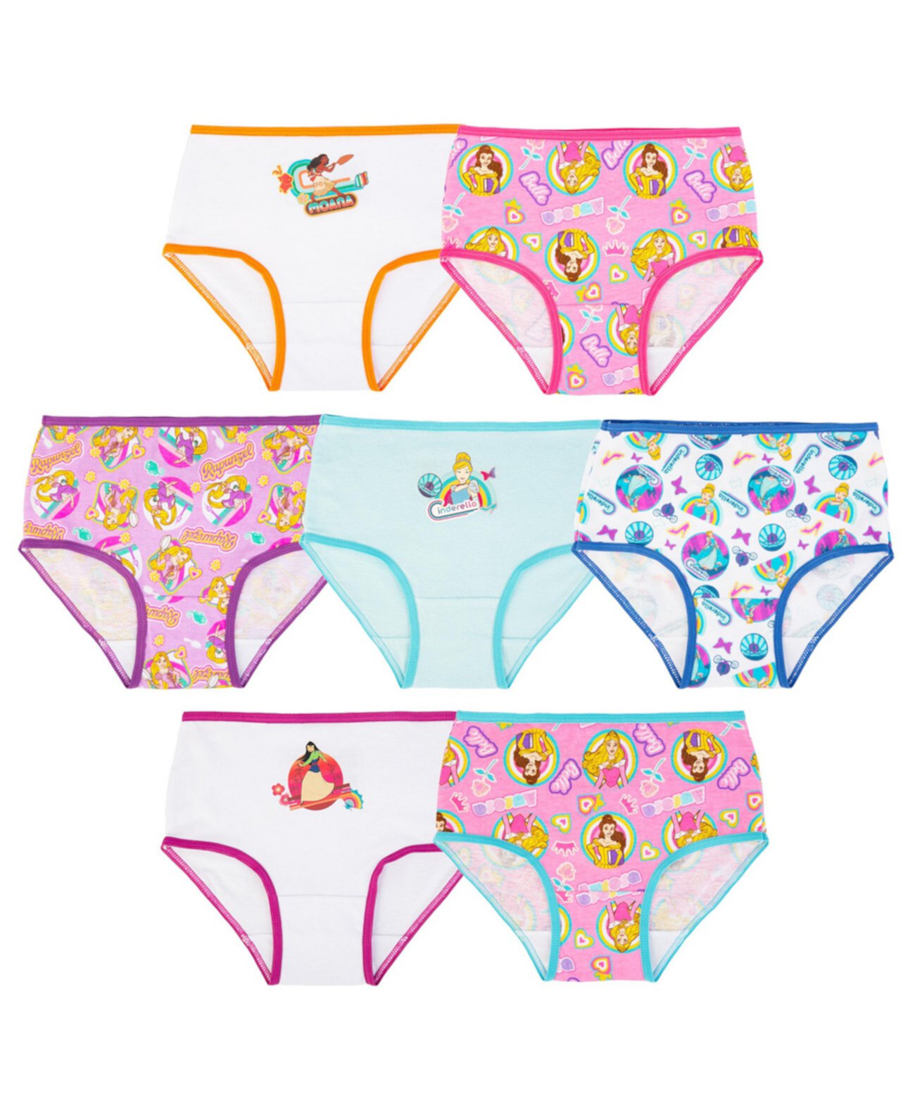 Детские трусы Macy's Princess Toddler Girl 7Pack Macy's