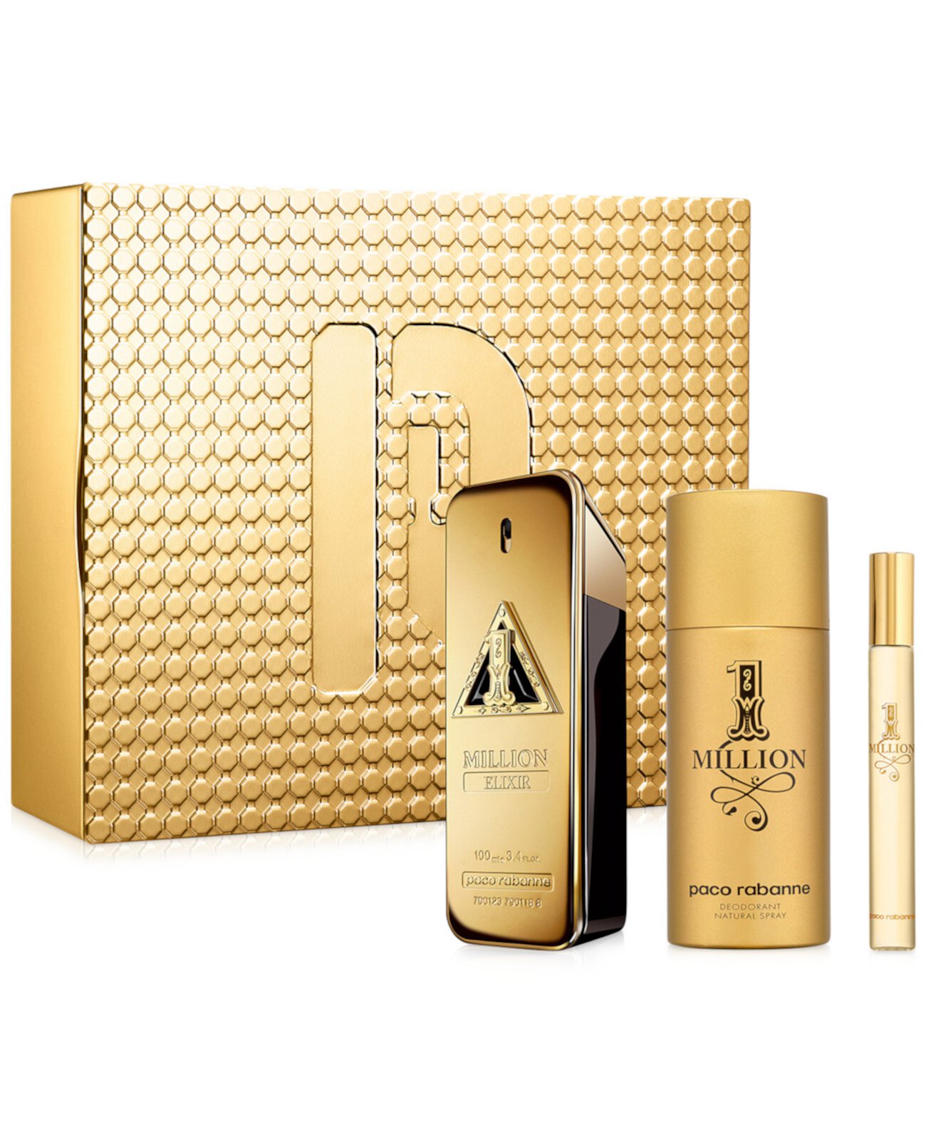 Men's 3-Pc. 1 Million Elixir Parfum Intense Gift Set Rabanne