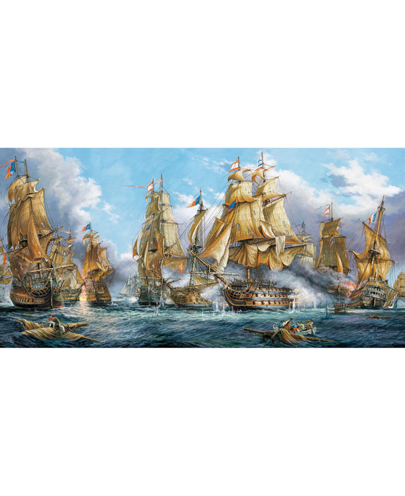 Naval Battle 4000 Piece Jigsaw Puzzle Castorland