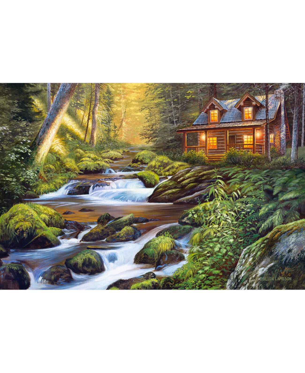 Creek Side Comfort 1000 Piece Jigsaw Puzzle Castorland