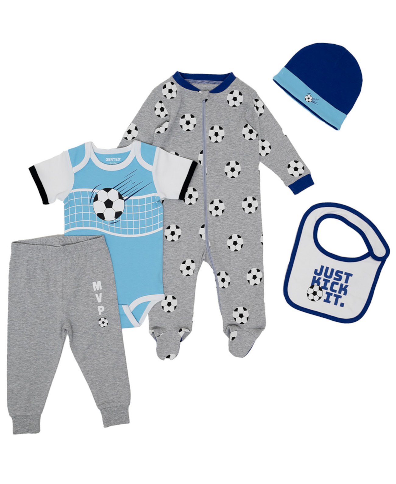 Детский комплект одежды Gertex Baby Boys Soccer Layette 5 частей Gertex