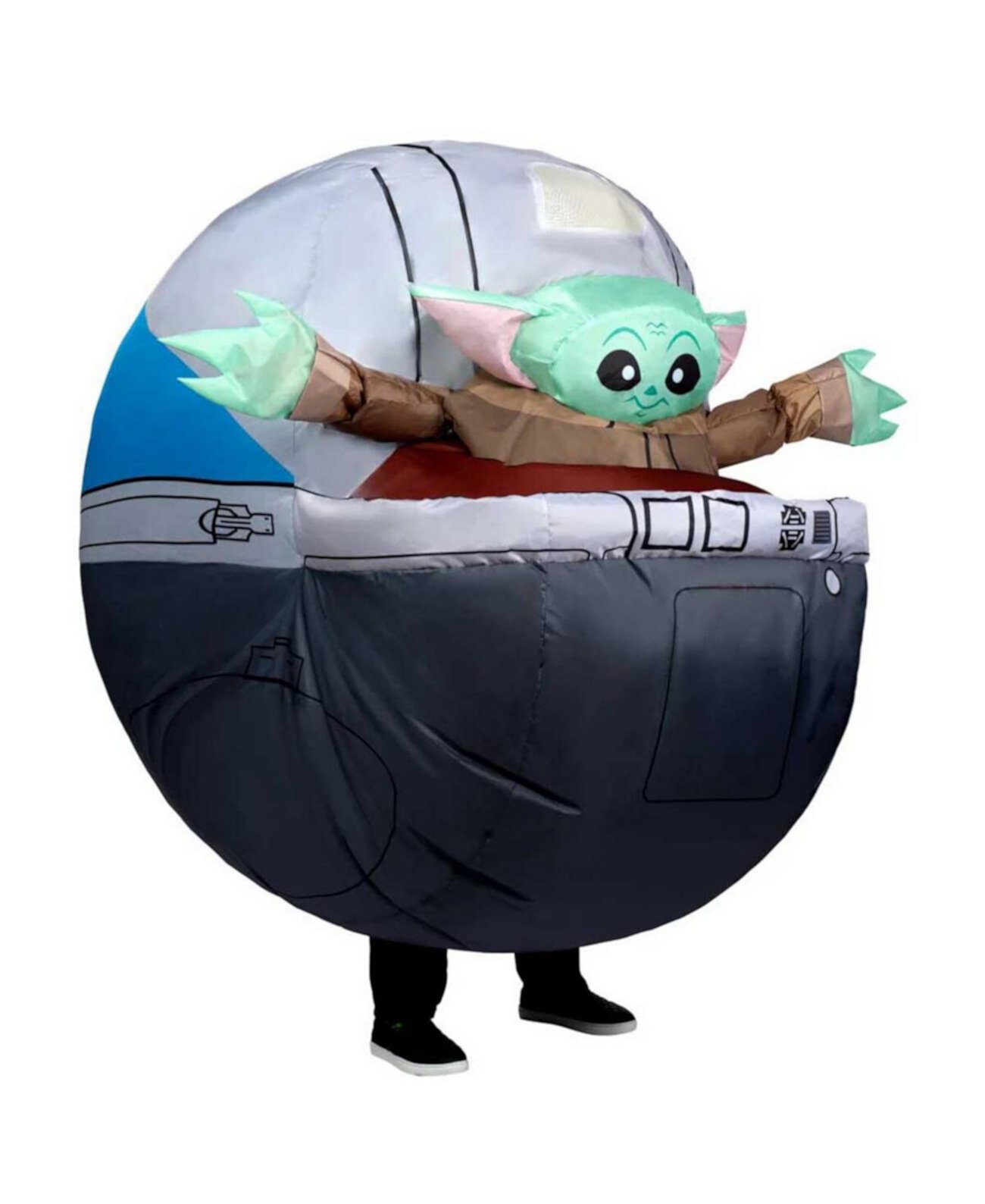 Men's Grogu The Mandalorian Inflatable Costume Jazwares