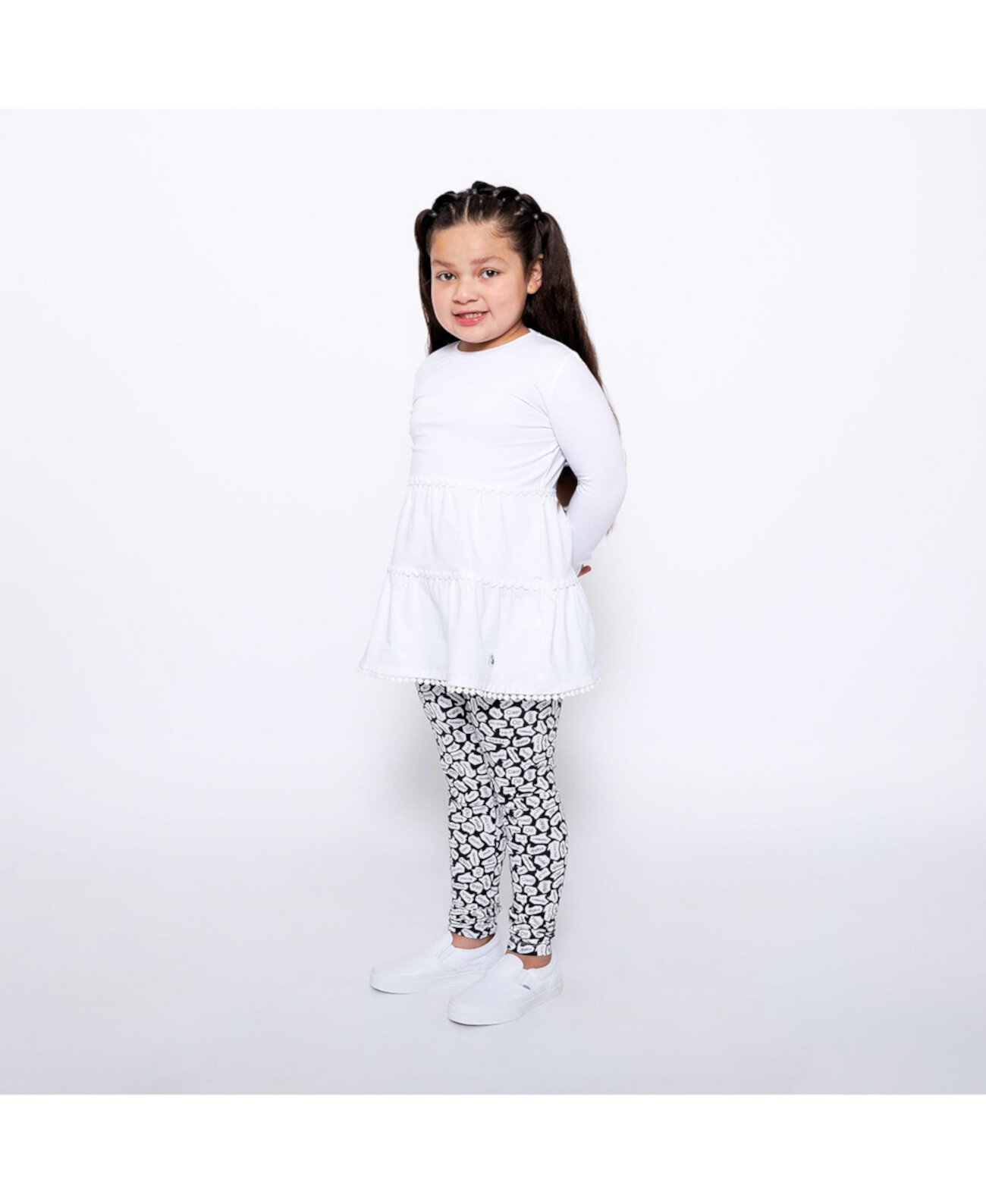 Детский комплект Mixed Up Clothing Girls Tiered Tunic and Legging Set Mixed Up Clothing