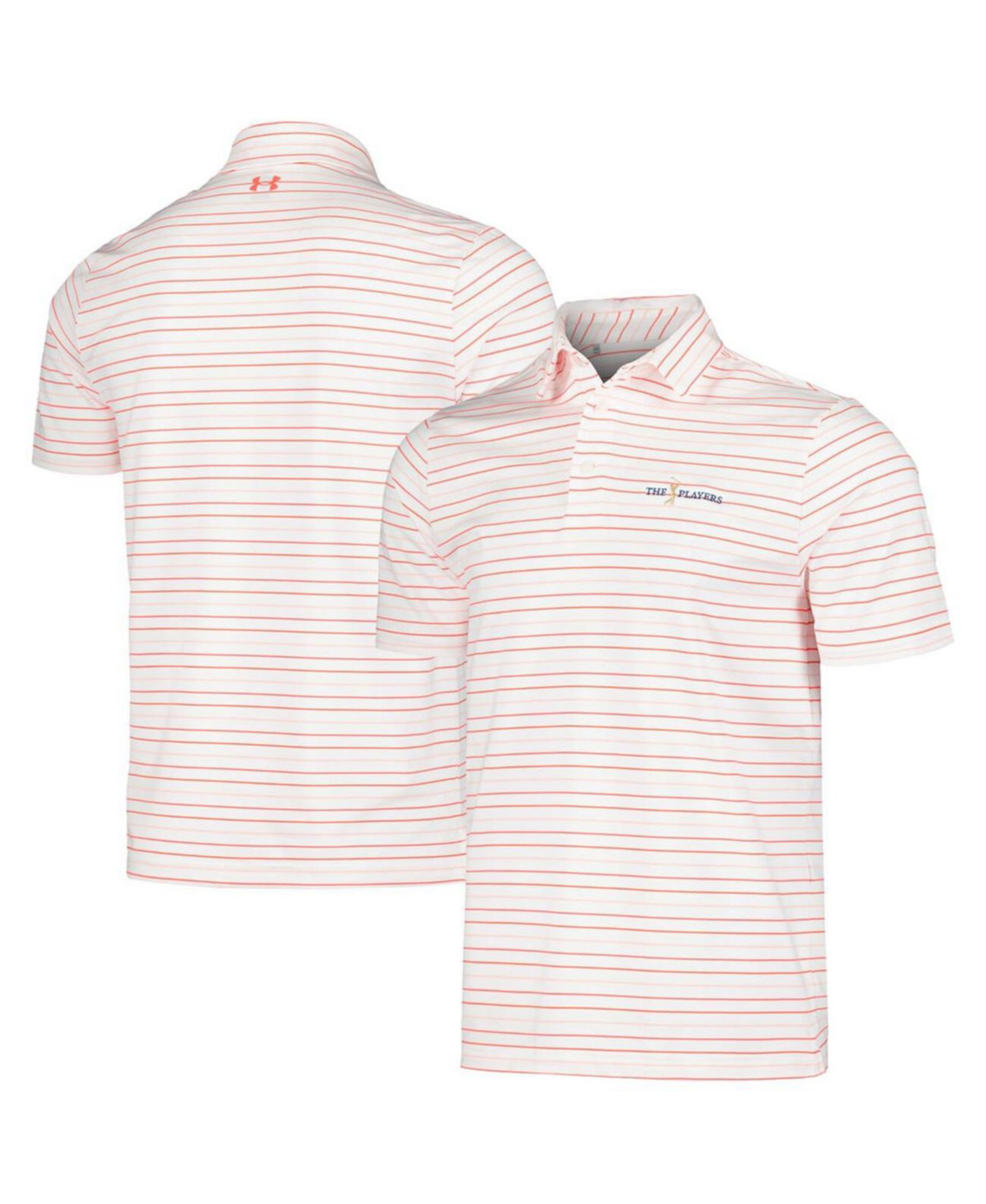 Мужская Поло рубашка Under Armour The Players Tee To Green Trace Stripe Under Armour