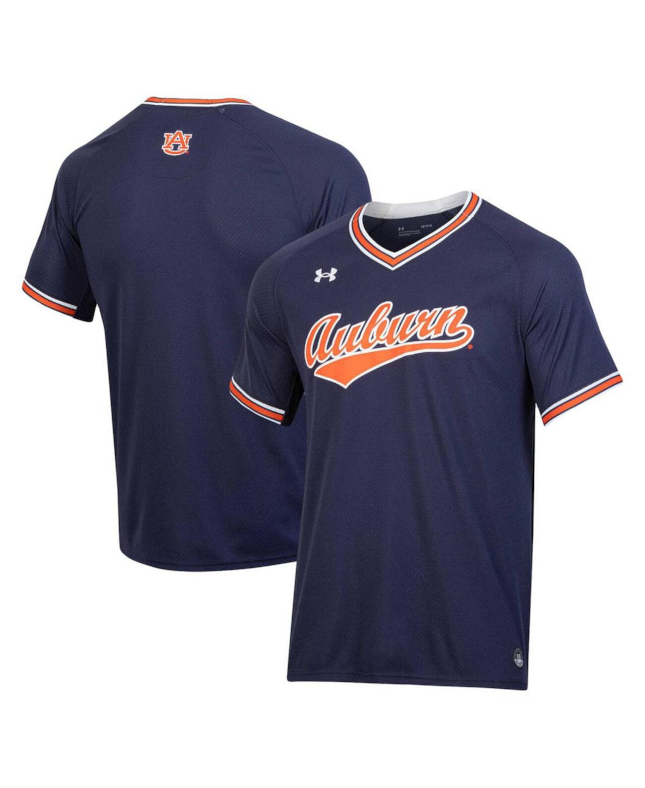 Мужское Джерси Under Armour Auburn Tigers Softball V-Neck Under Armour