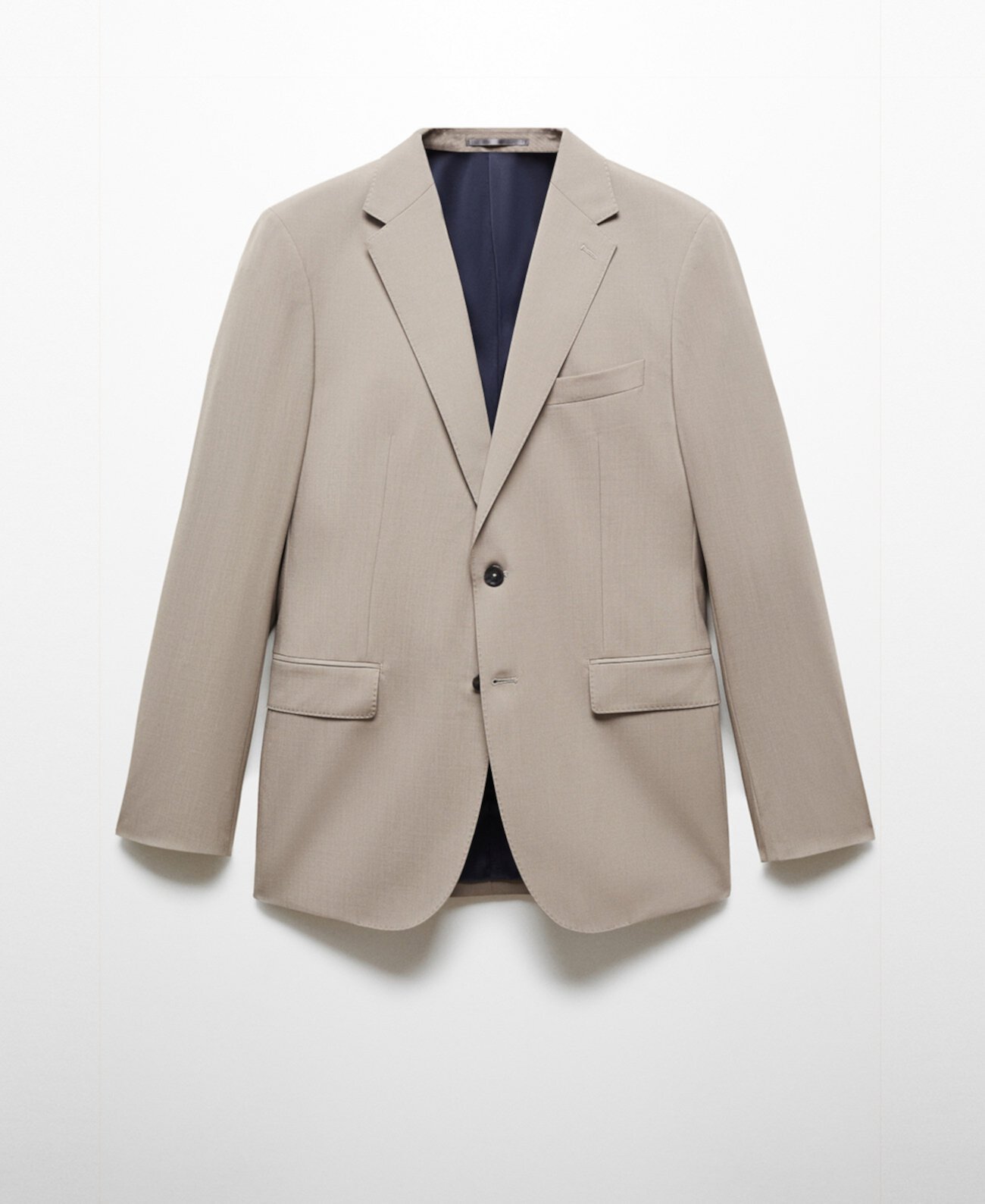Men's Slim-Fit Wool Suit Blazer MANGO