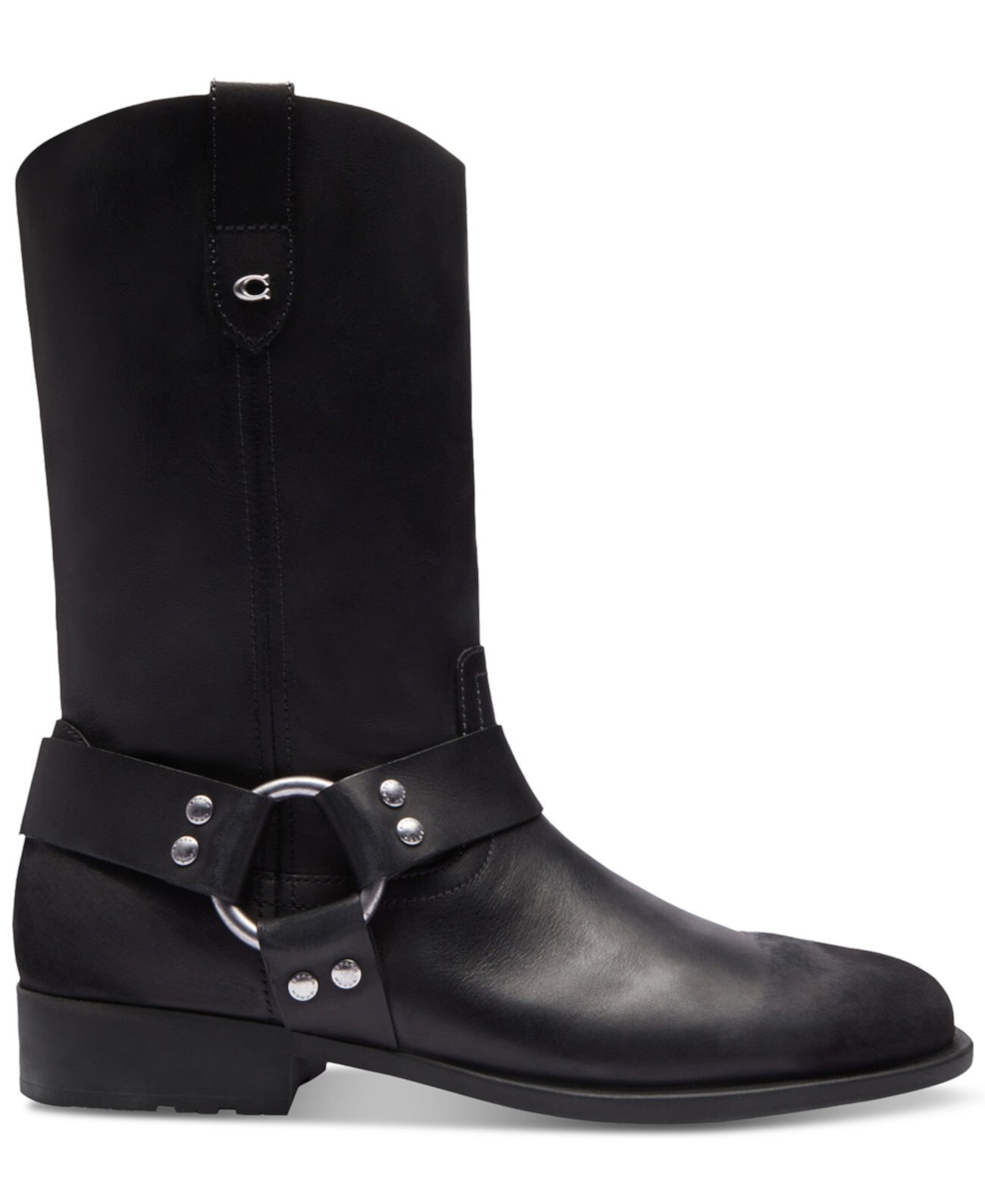 Женские Ботинки COACH Tara Moto Pull-On Harness Biker Boots COACH