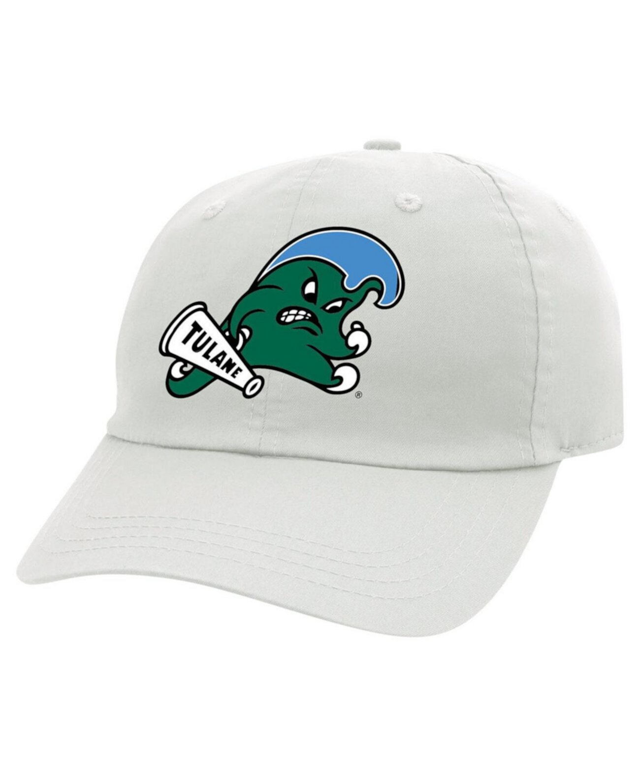 Men's Natural Tulane Green Wave Shawnut Adjustable Hat Ahead