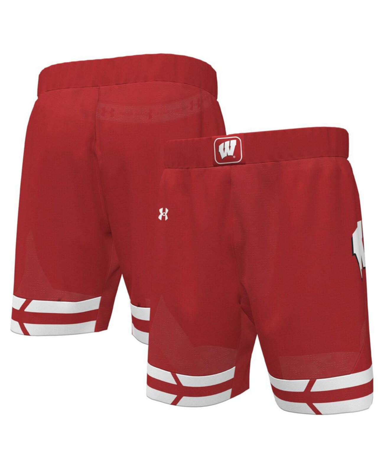 Мужские Спортивные шорты Under Armour Wisconsin Badgers Replica Under Armour