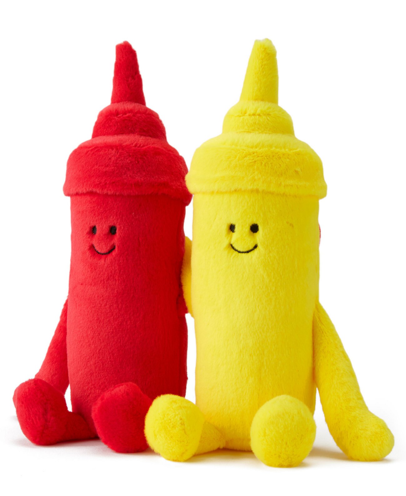 10" Plush Ketchup and Mustard Geoffrey's Toy Box