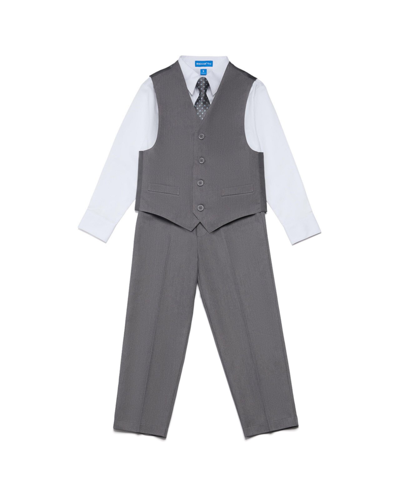 Костюм HAGGAR для мальчиков Boys 4 Piece Vest Set HAGGAR