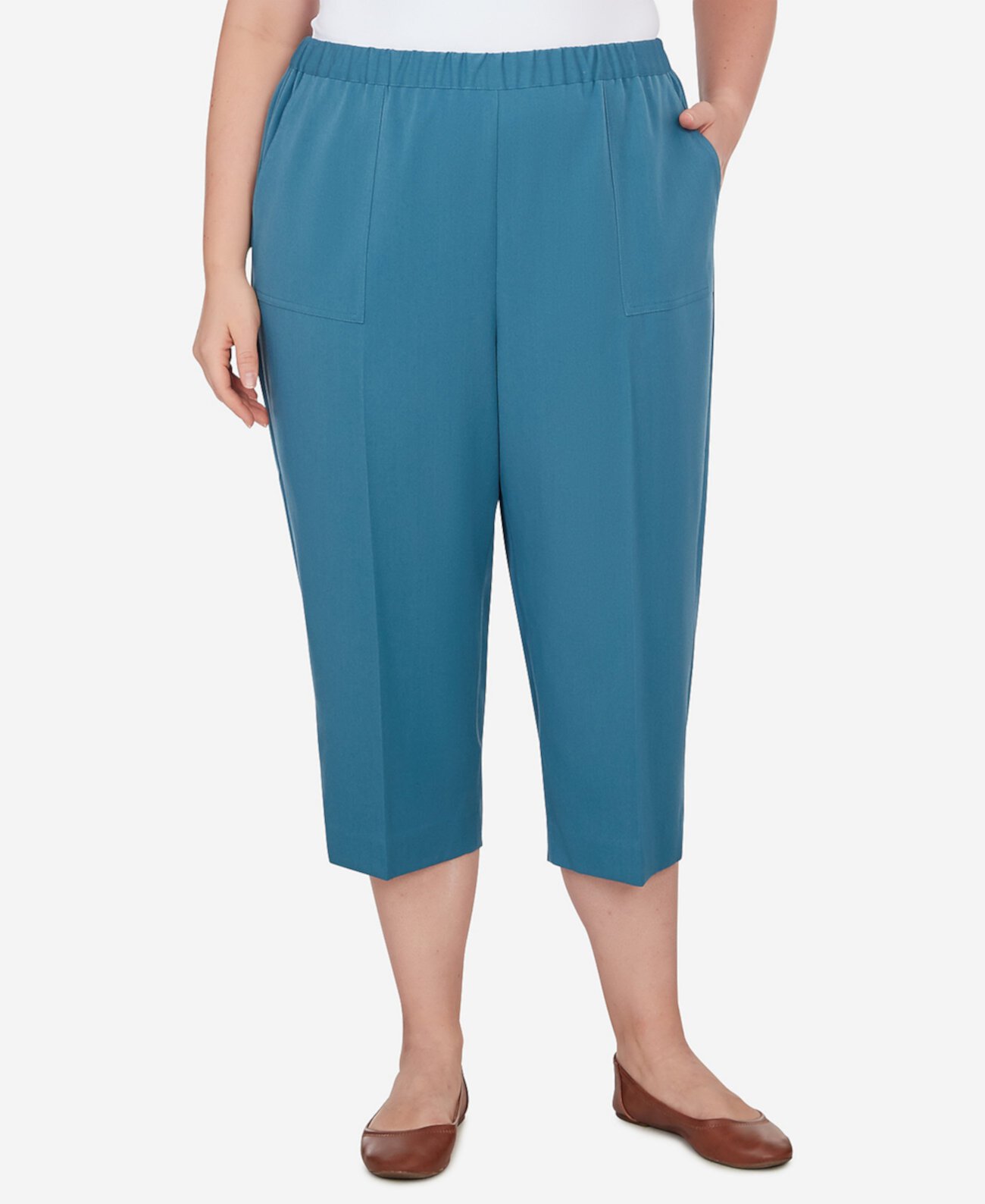 Plus Size Sedona Sky Sedona Capri Pant Alfred Dunner