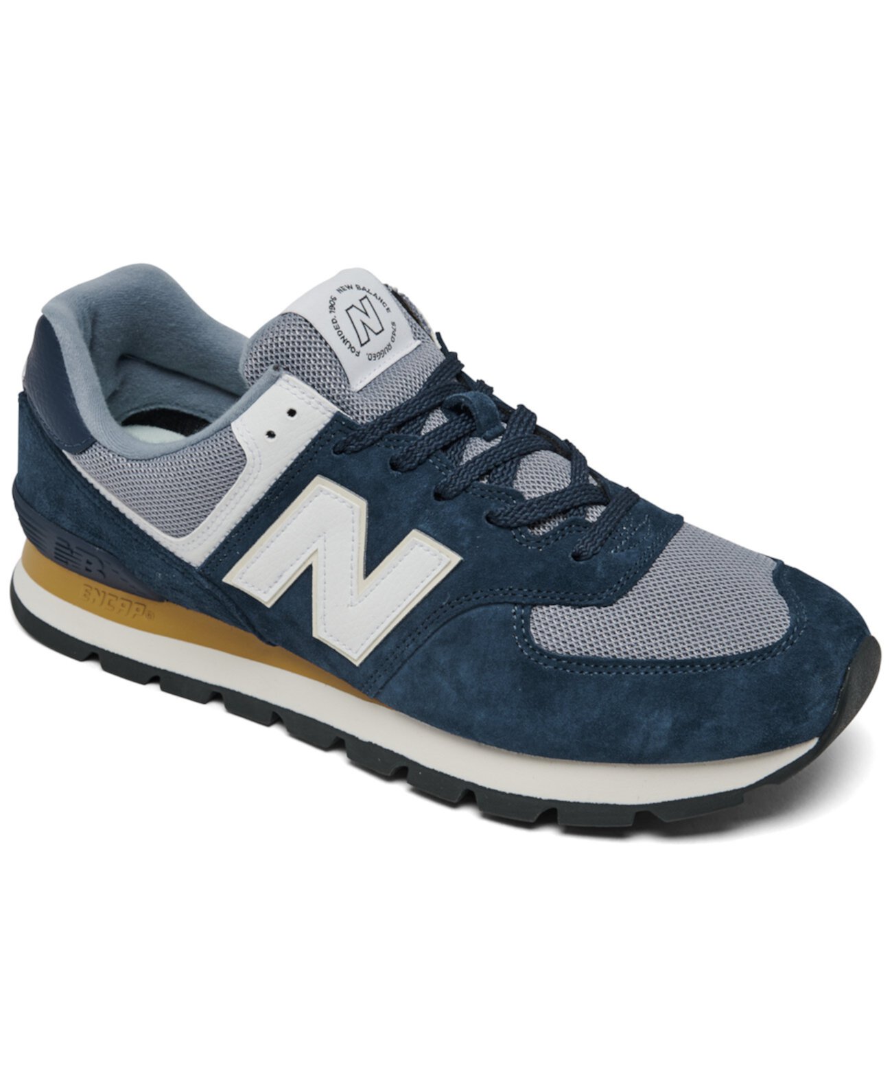 Men's 574 Rugged Casual Sneakers from Finish Line New Balance