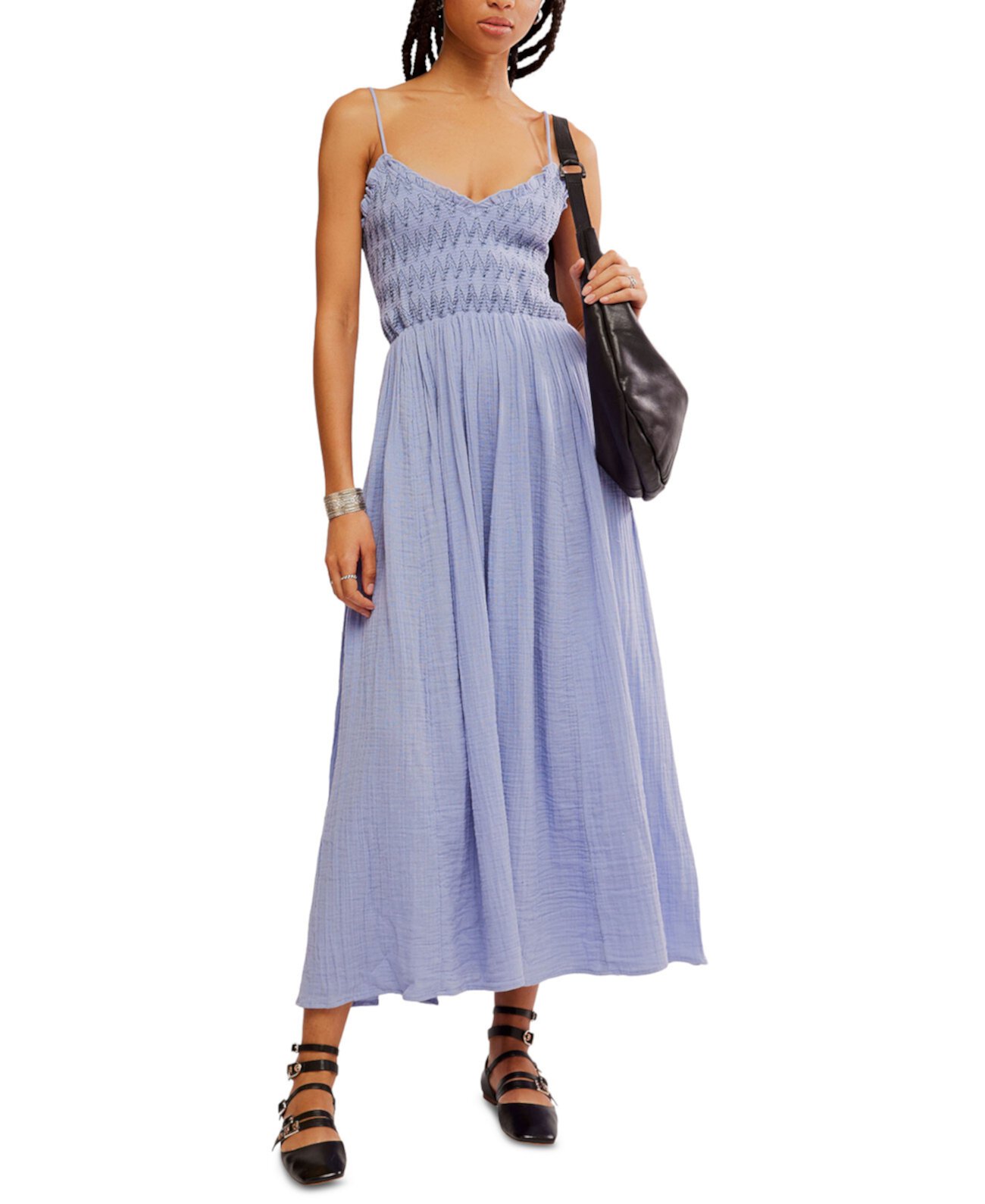 Женское Платье Free People Sweet Nothings Cotton Midi Dress Free People