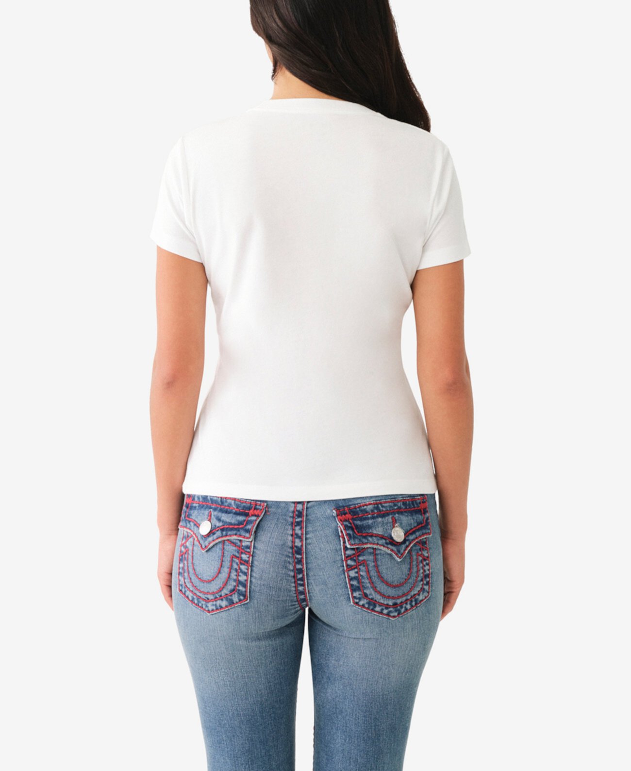 Женская Футболка True Religion Buddha Slim Crew Tee True Religion