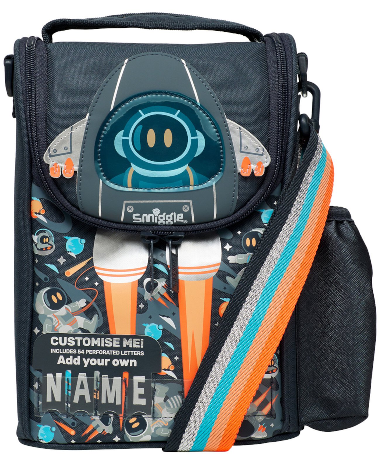 Junior Lunchbox with Strap Blast Off Smiggle