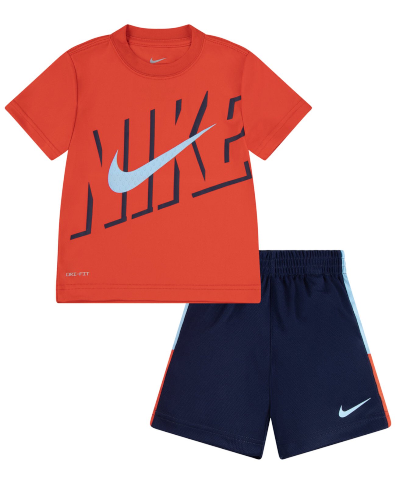 Детский Комплект Одежды Nike Для Мальчиков Dri-Fit Icon Mesh Short Set Nike