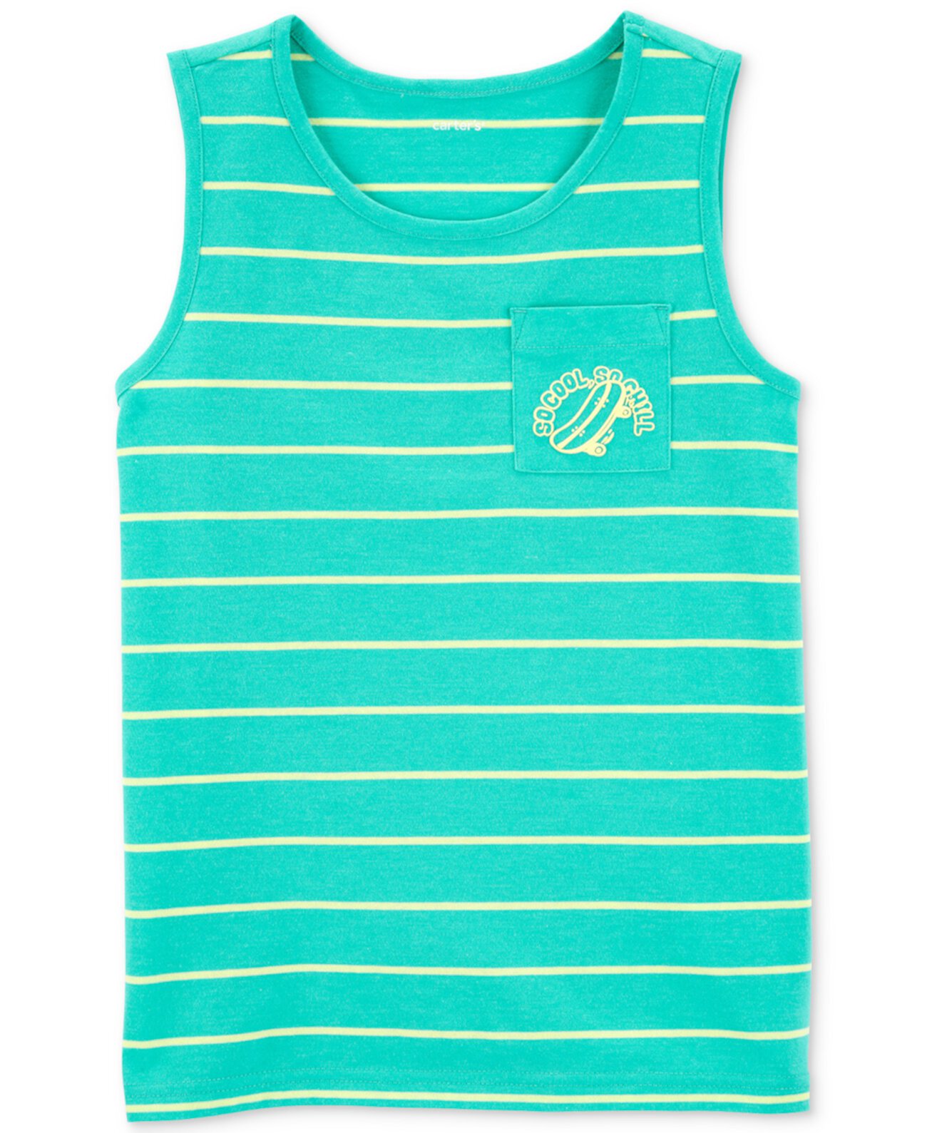 Футболка Carter's Для мальчиков Striped Pocket Tank Top Carter's