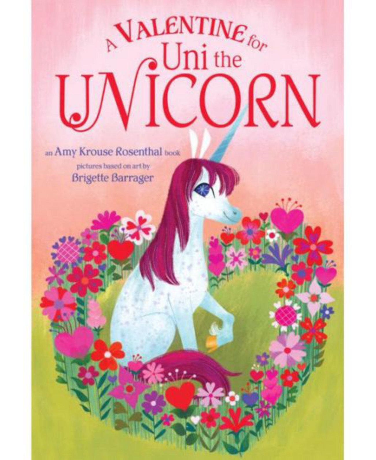 Детская книга Barnes & Noble A Valentine For Uni The Unicorn Barnes & Noble