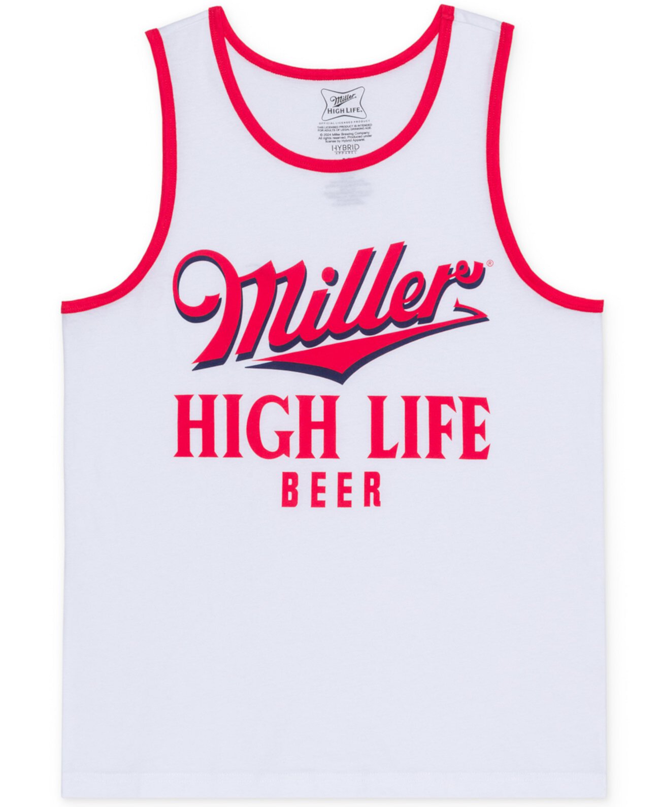 Мужская Футболка Miller High Life Ringer Hybrid