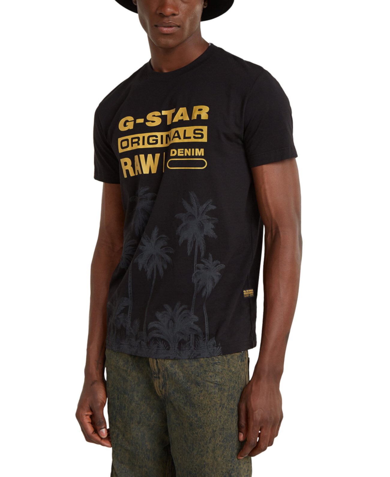 Мужская Футболка G-STAR RAW Palm Originals Regular-Fit G-STAR RAW