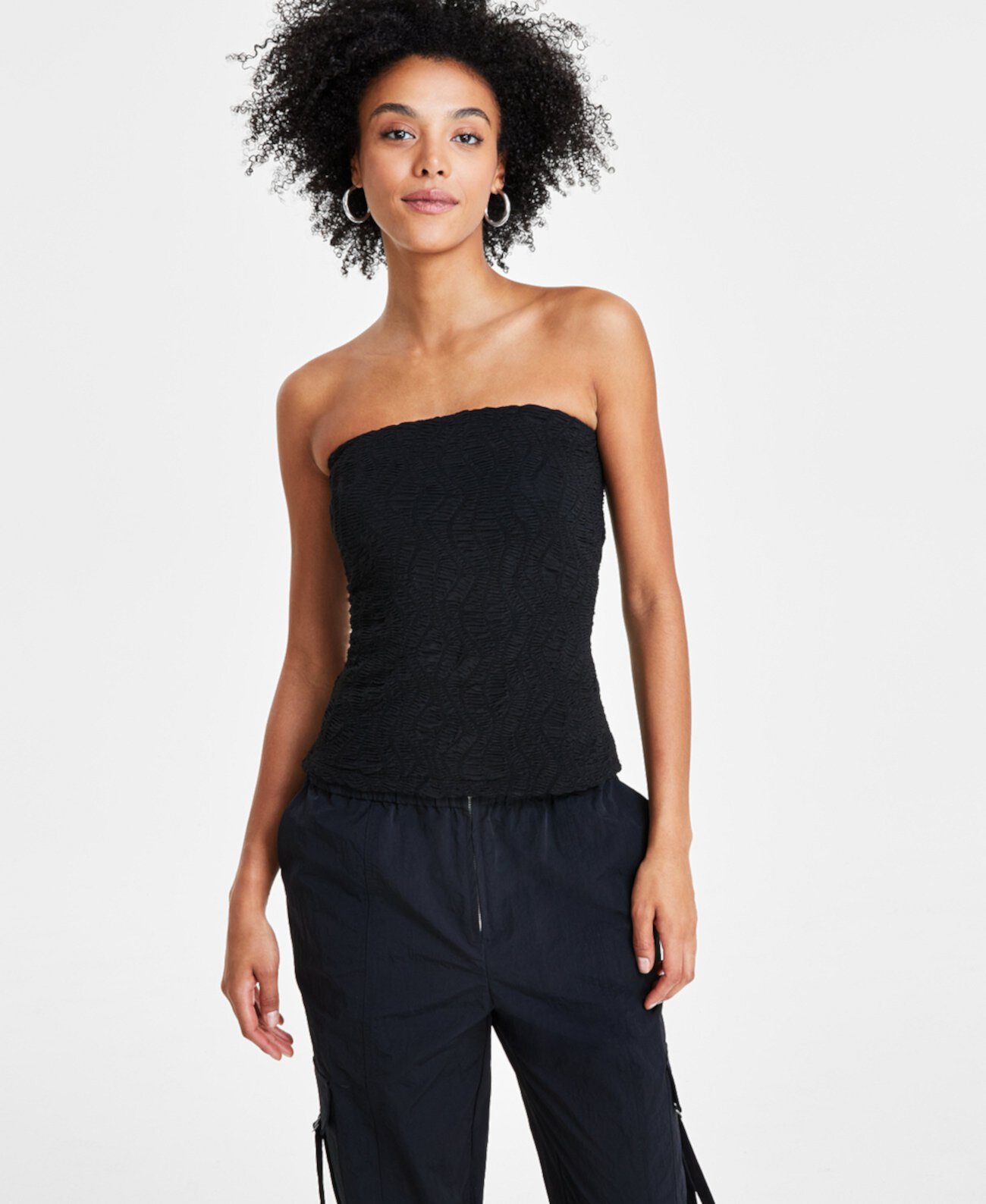 Women's Textured Tube Top, Created for Macy's Bar III