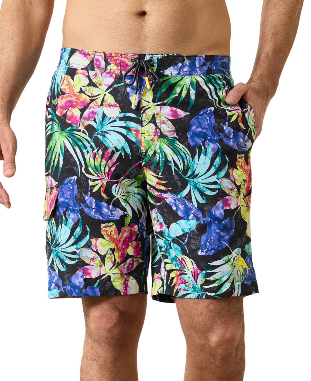 Мужские Шорты для плавания Tommy Bahama Baja Hasta La Fuego Printed 9" Tommy Bahama