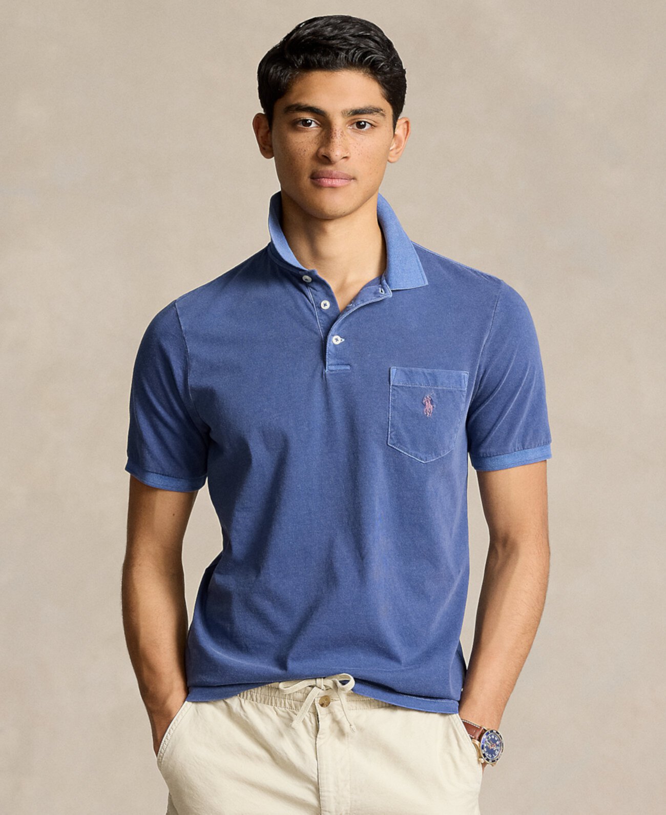Men's Classic-Fit Garment-Dyed Polo Shirt Polo Ralph Lauren