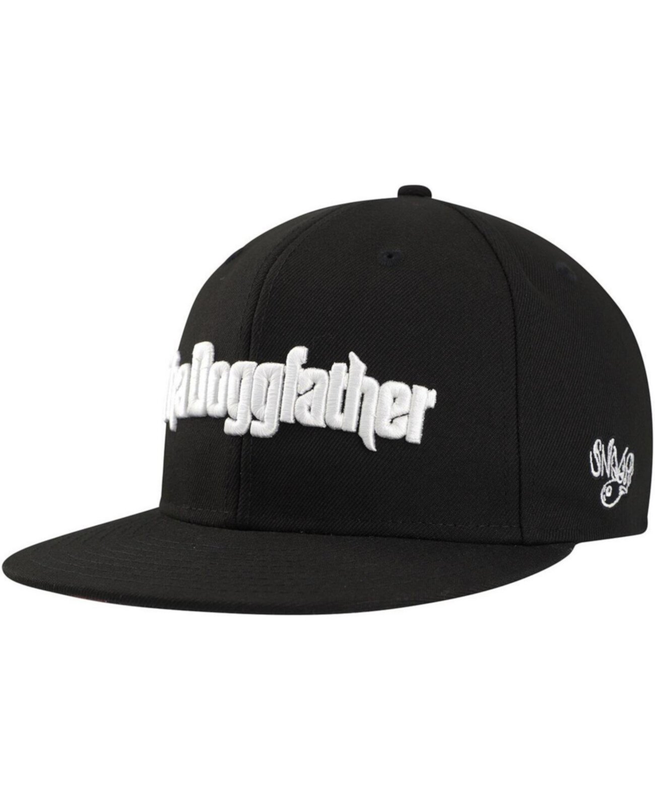 Бейсболка Lids Men's Black Death Row Records Doggfather Lids